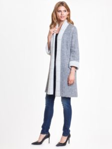 Sweter WELL marki L'AF - sweter z dodatkiem moheru, sweter zamiast płaszcza